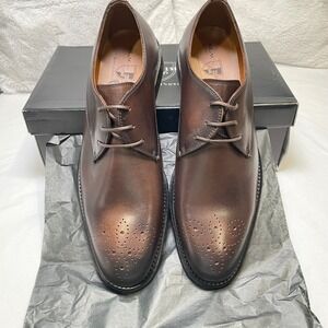 BLACK BROWN 1826 Floating Medallion Men\'s Size 10 Brown Dress Shoes 2018-829 Black Brown 1826 | Shoes | Black Brown 826 Nwb Leather Dress  main image 2